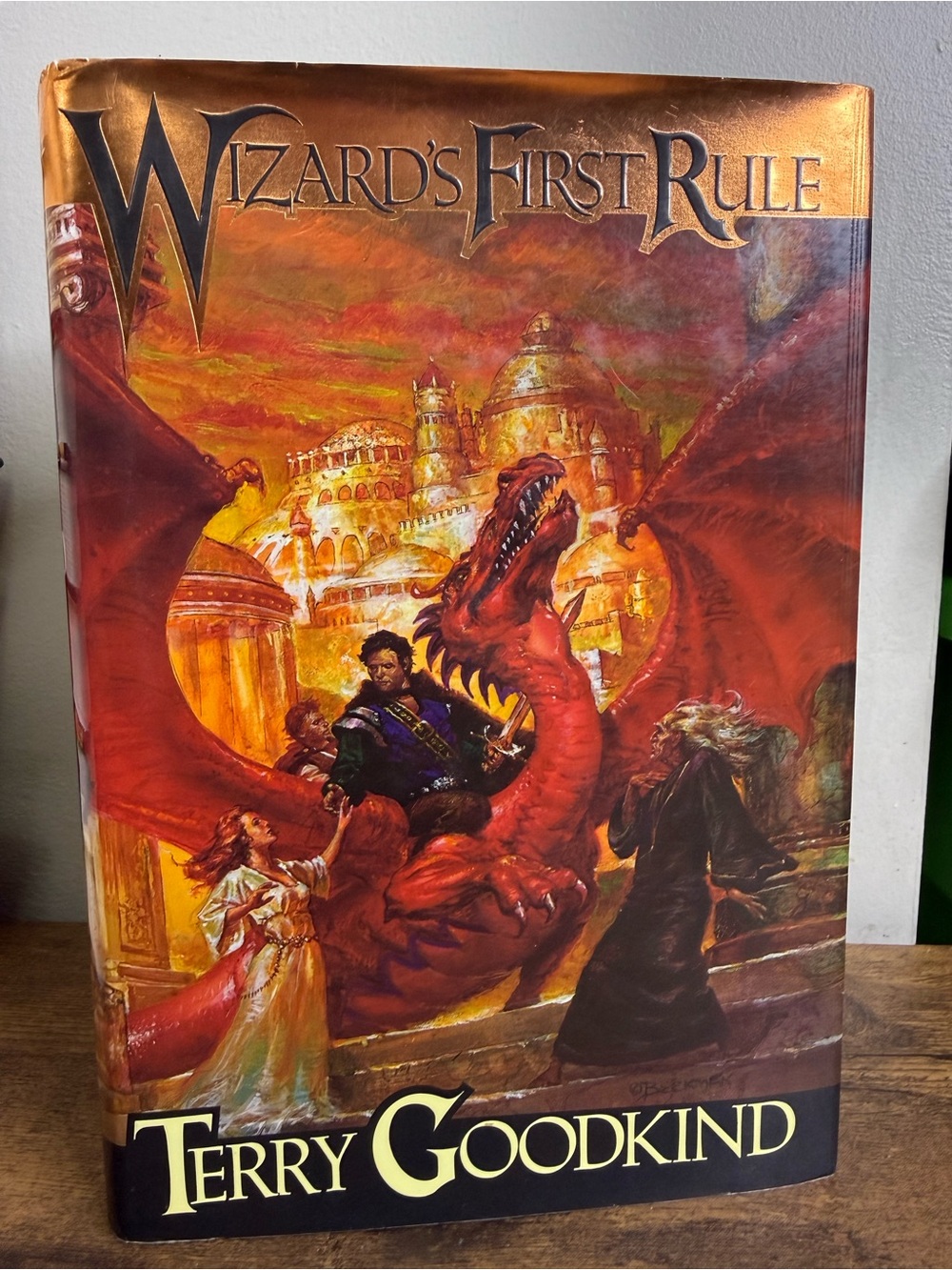 1st Edition Wizard's First Rule - Terry Goodkind Hardcover
